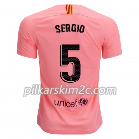 Koszulka FC Barcelona Sergio Busquets 5 Trzeciej 2018-2019 - Koszulki Piłkarskie